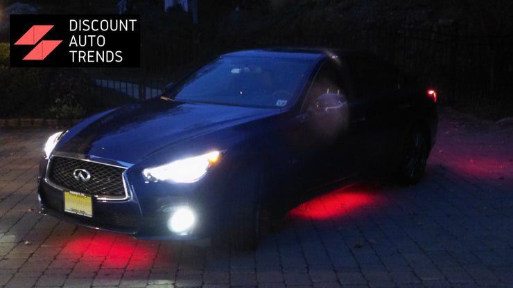 Universal App-Controlled LED Underglow Underbody Light Kit